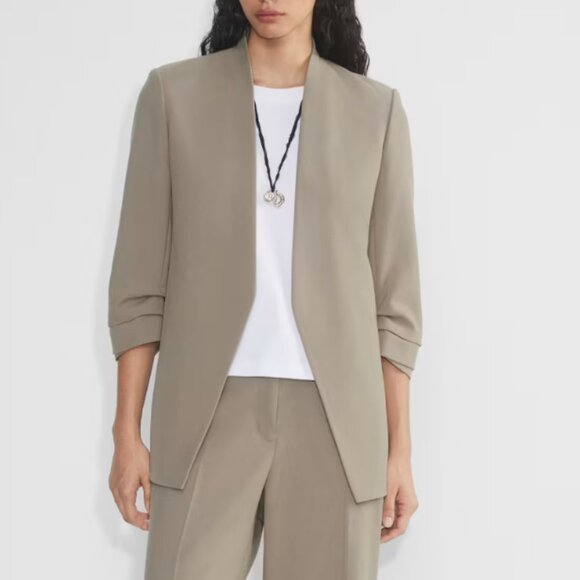 Aritzia Babaton Power Blazer - Stone Taupe - Picture 2 of 5